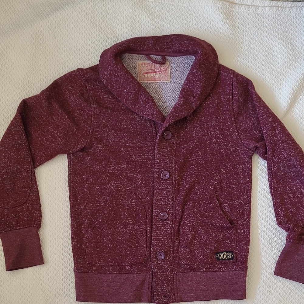 Vintage Brooklyn Cloth Women Burgundy Coat,Sz M